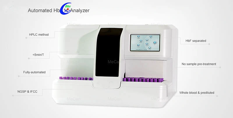 Медицинские полностью автоматизированной Hba1c Analyzer, гемоглобина Hba1c Analyzer