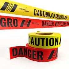 PE Warning Non-Adhesive Safety Barrier Caution Tape