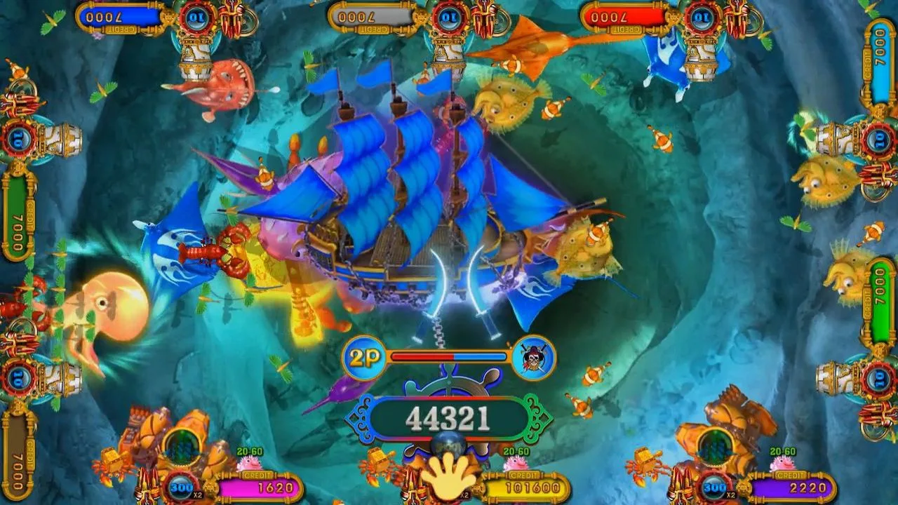 2023 Latest Us Popular 2 Players Mobile Games Software Game Time Online Fish Game Ocean King Series Captain You