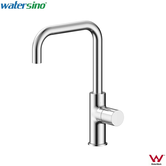 Watermark Sanitary Ware Chrome Brass Circular Kitchen Mixer Tap