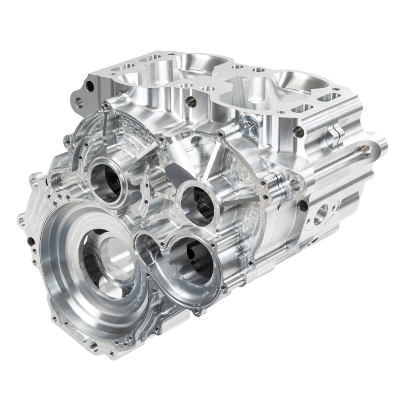 China 5 Axis Dmg CNC Machining Milling Billet Aluminum Racing Motorcycle Engine Block Cover