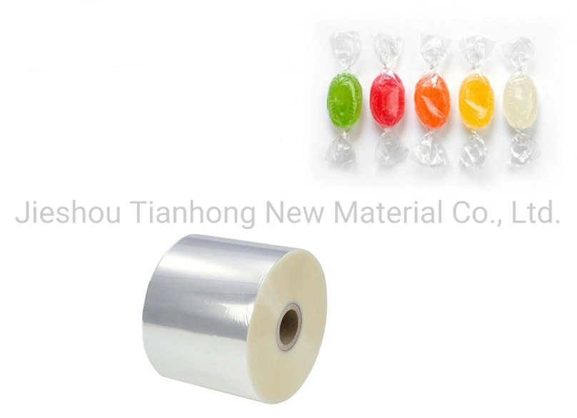 PVC Twist Crystal Packing Film High Gloss PET/PVC Twist Lollipop/Candy Wrapping Film