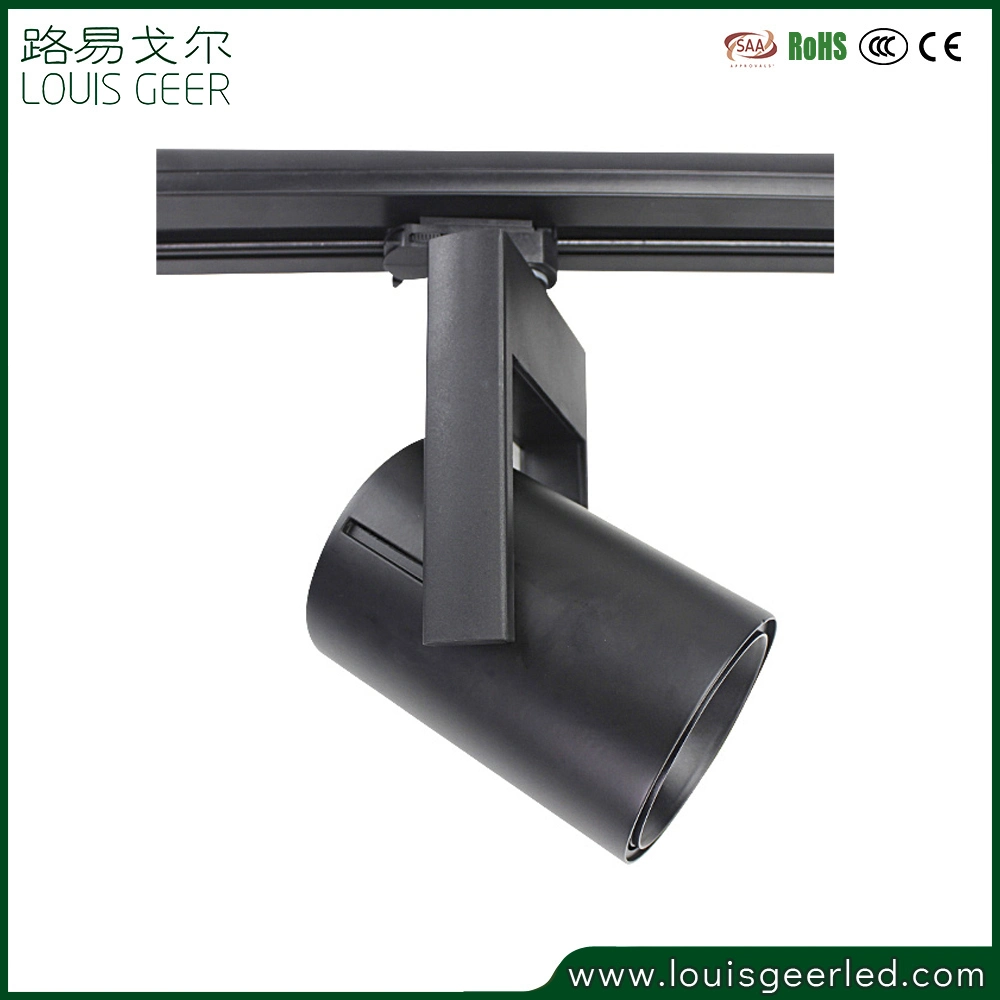 2020 Latest Design Black and White LED Pendant COB Track Light for Modern Moving Exhibition