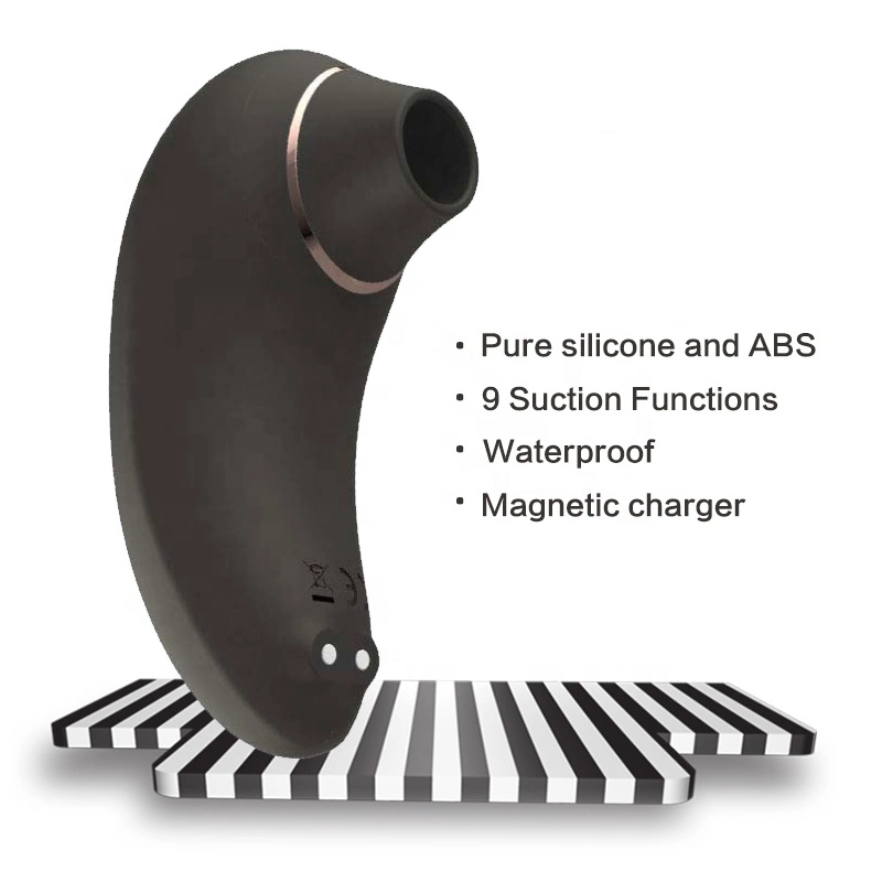 Adult Sex Toy Silicone 9 Frequencies Vibration Sucking Massager for Female