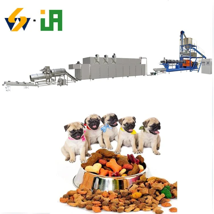 Equilibrio natural de la salud de la máquina extrusora de alimentos para perros de equipos de procesamiento