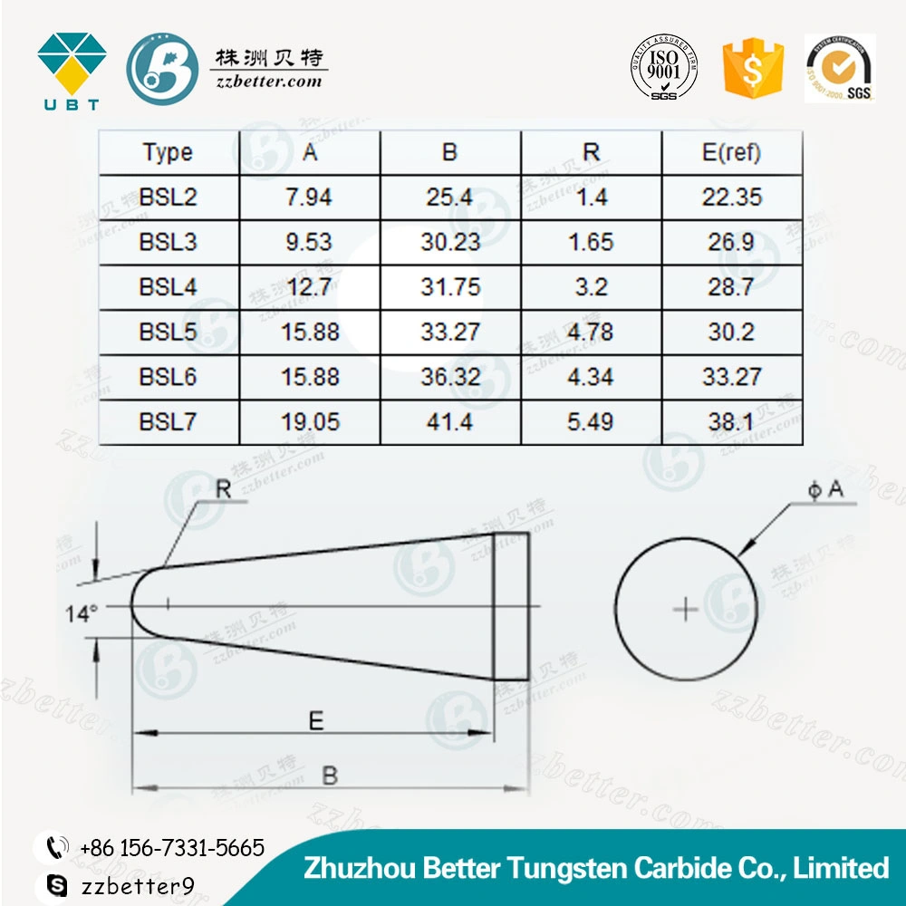 Cemented Carbide Burrs Blank Rotary Burrs