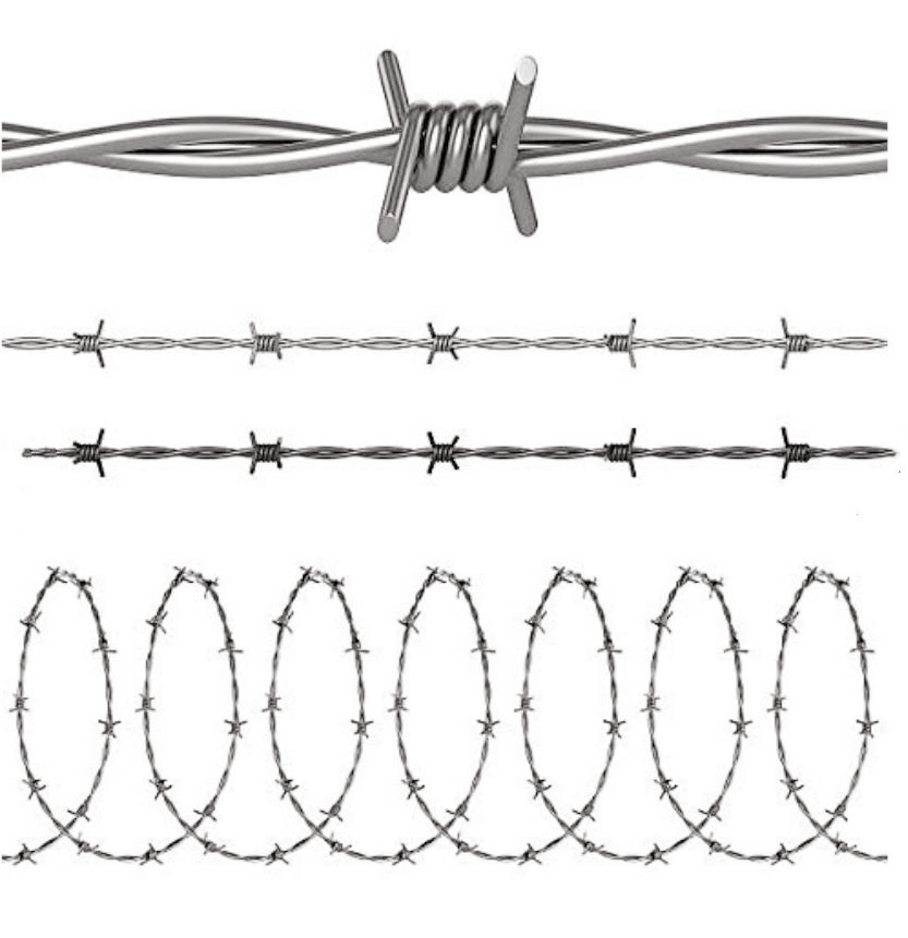 Galvanized Razor Barbed Wire Bto-22 Is Used for Fence Anti Climbing Detention Center and Drug Rehabilitation Center