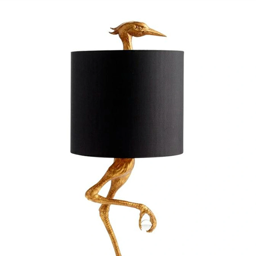 Creative Design Ostrich Shape Table Lamp American and Western Living Room Minimalist Desk Lamp (WH-MTB-45)