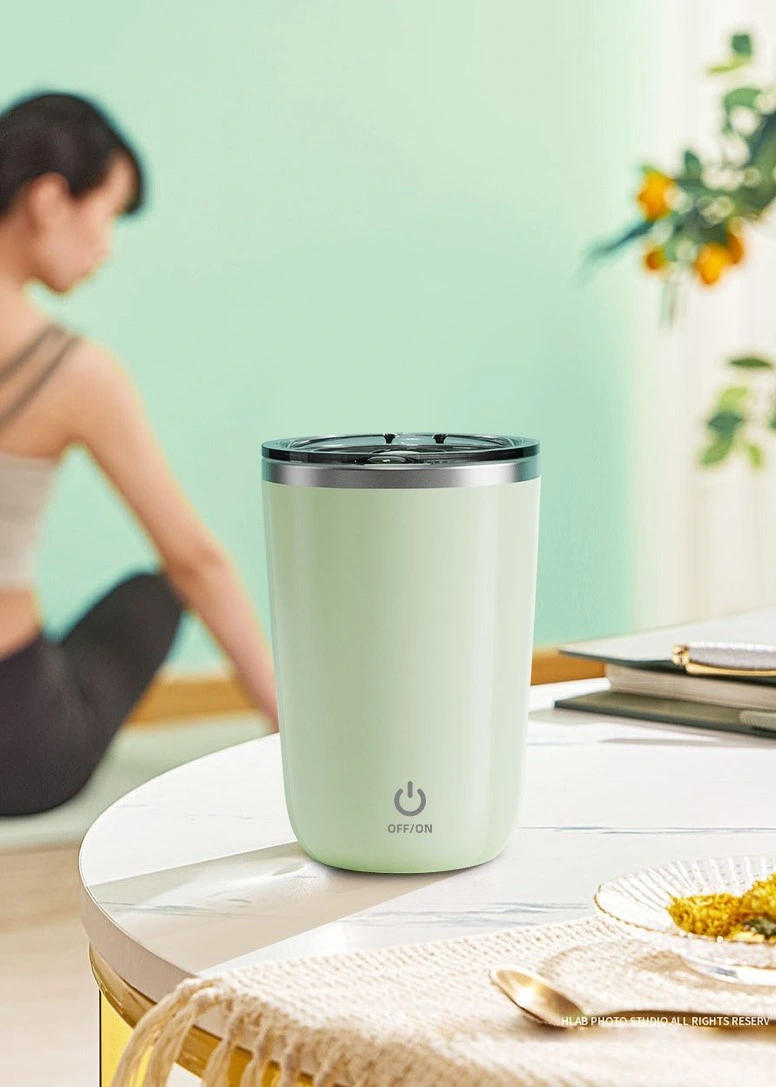 Nouvelle tasse de café automatique Stiring paresseux Portable magnétique de la charge électrique de la cuvette de l'eau en acier inoxydable