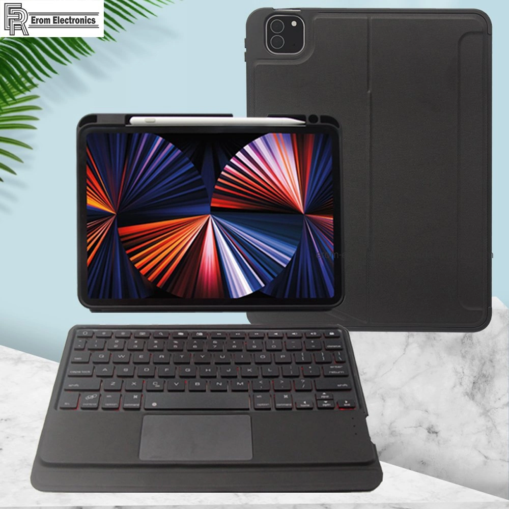 Original Factory Case Keyboard Tablet Wireless PU Leather Smart Keyboard Case 360 Degree Rotating Magic Magnetic Touch Bluetooth Keyboard for iPad PRO