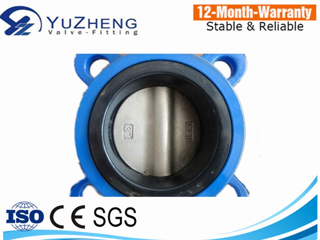 Double Acting Pneumatic Actuator for 4in Wafer Clamp Butterfly Valve