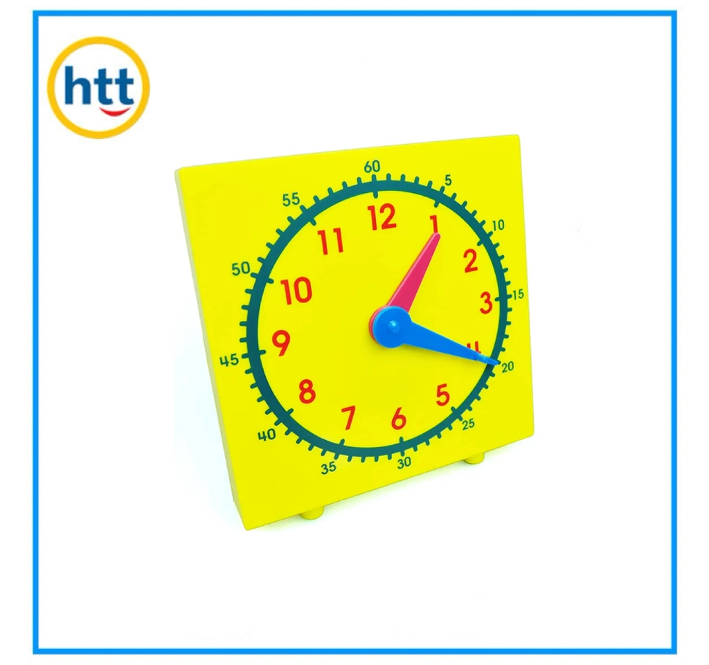 بلاستيك Teacher Clock Toys، المدرسة المدد، ألعاب التعلم