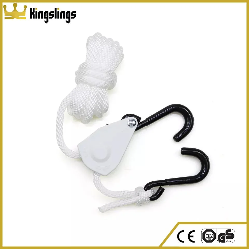 Wholesale 1/4 Inch White Color Rope Ratchet Tie Down for Kayak Boat Car Rack Ropes