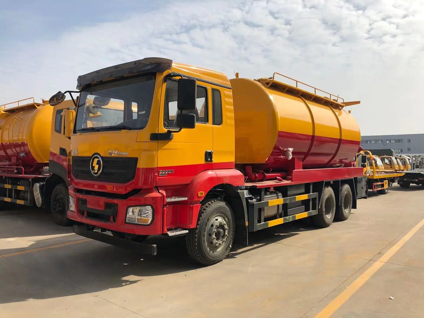 Shacman 16m3 18m3 Vacuum Tank 16000litres 18000litres Sewage Suction Cleaning Sewer Truck