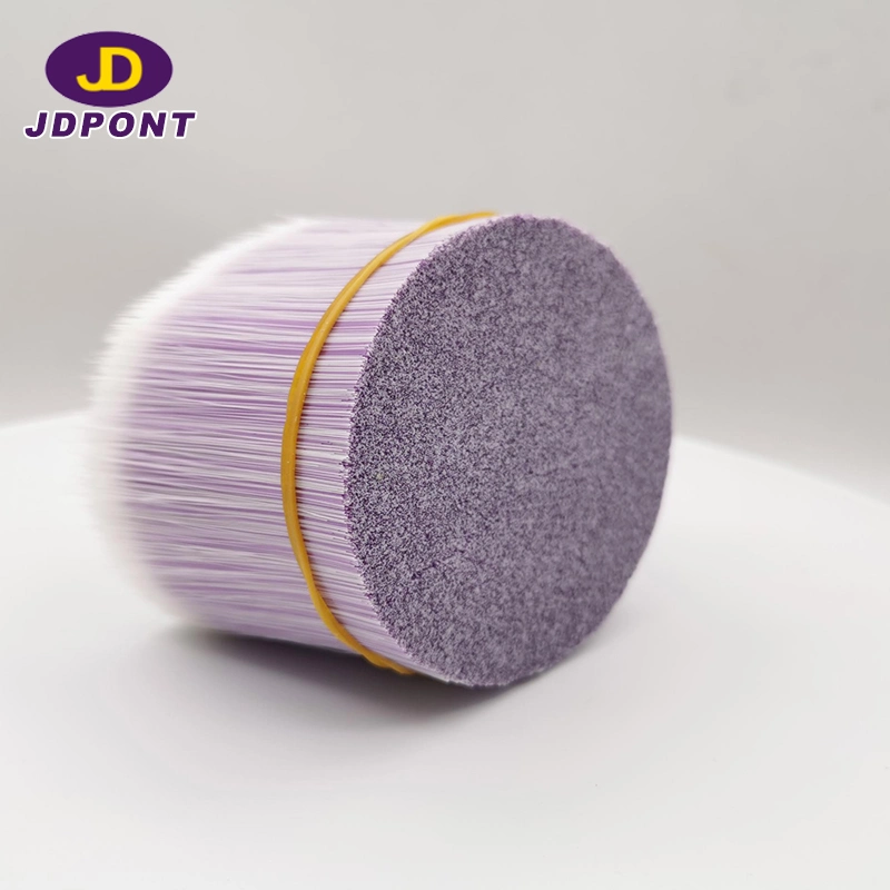 White Purple Cross-Section Brush Filament for Paint Brush Filament Jdfmc220#