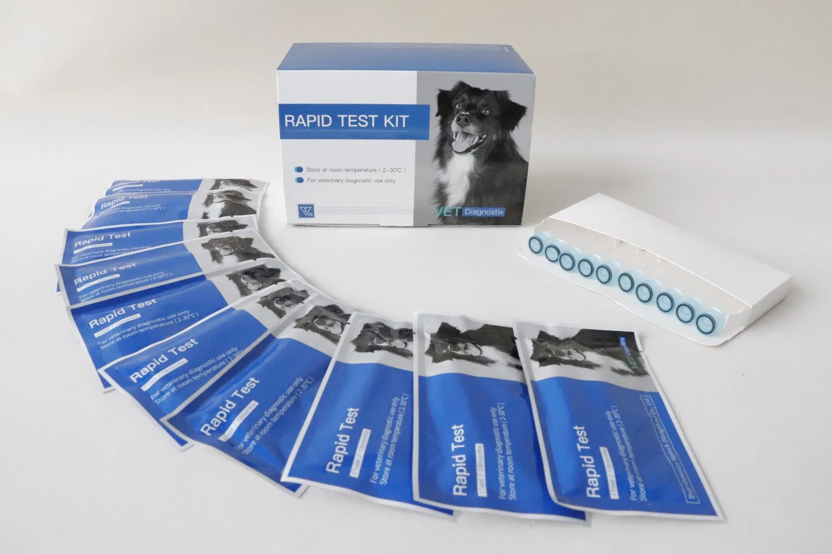 Veterinary Test Canine Ehrlichia Canis Antibody E. Canis Ab Rapid Diagnostic Test