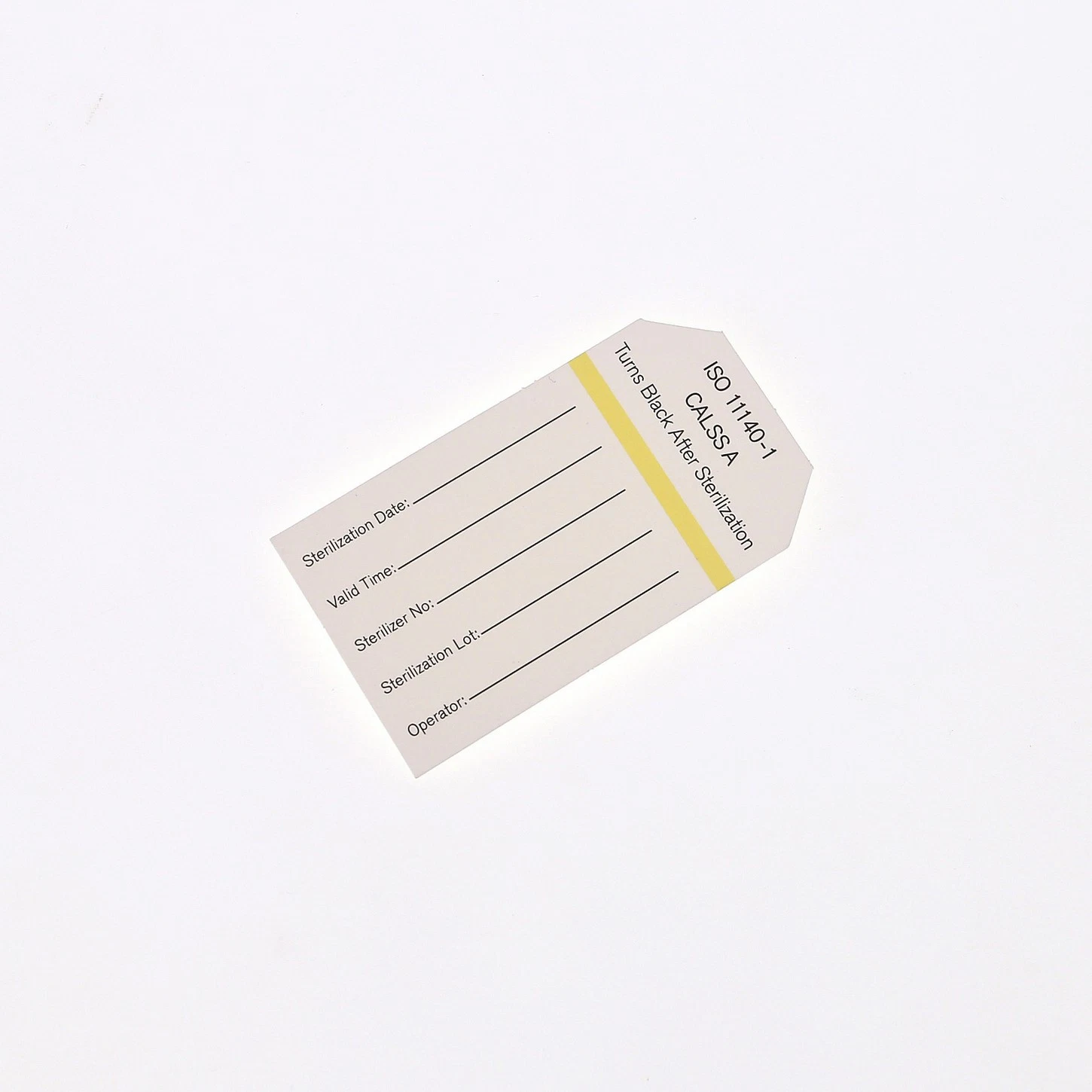 Medical Supply 70mm*40mm Sterilization Autoclave/ Steam Indicator Card with CE/ISO