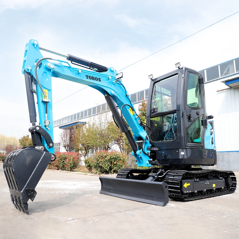 Crawler Digger Chinese Machine Mini Excavator 2.6 3.5 Ton Home Used 5ton Excavator Crawler Excavator Pontoon Mini Digger Mini Excavator for Sale Construction