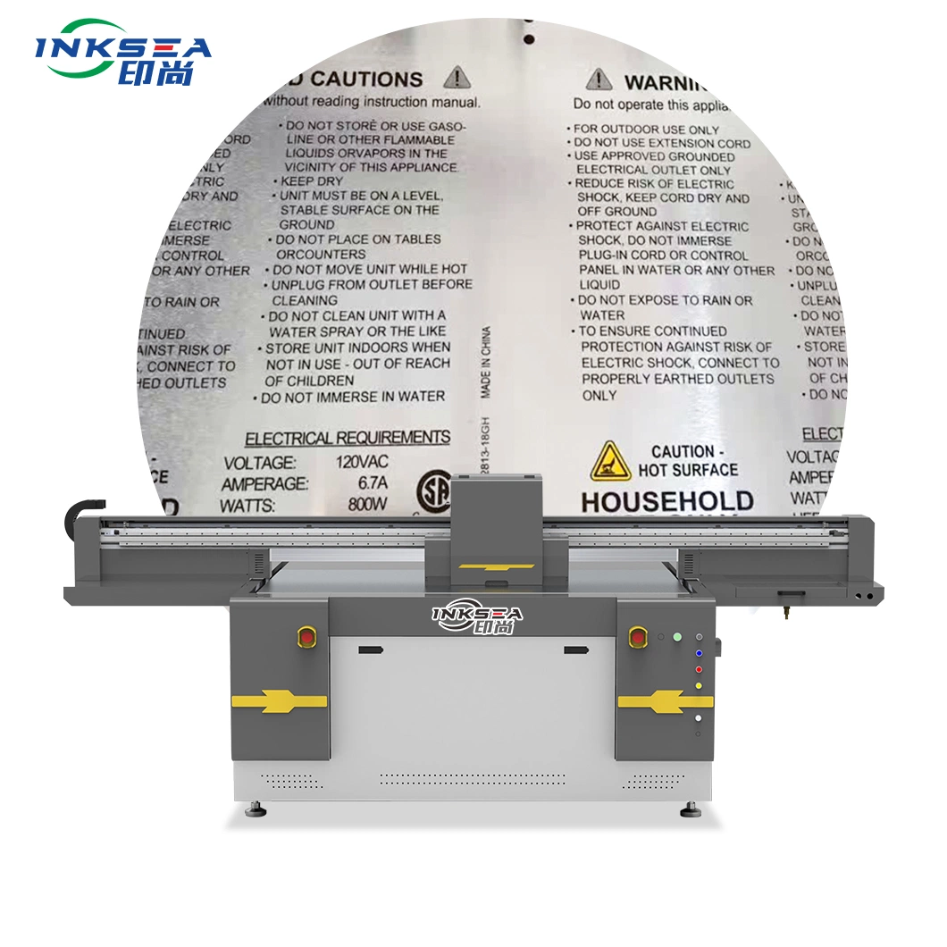 1610 UV Printer for Small Businesses, Equipped with Epson/Ricoh Nozzle Can Print Wood Metal Nameplates