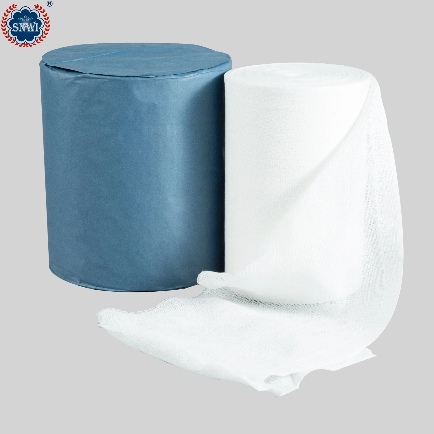 L'hôpital 100% coton absorbant médicale et chirurgicale des Jumbo hémostatique pansement de gaze Roll pour les soins des plaies