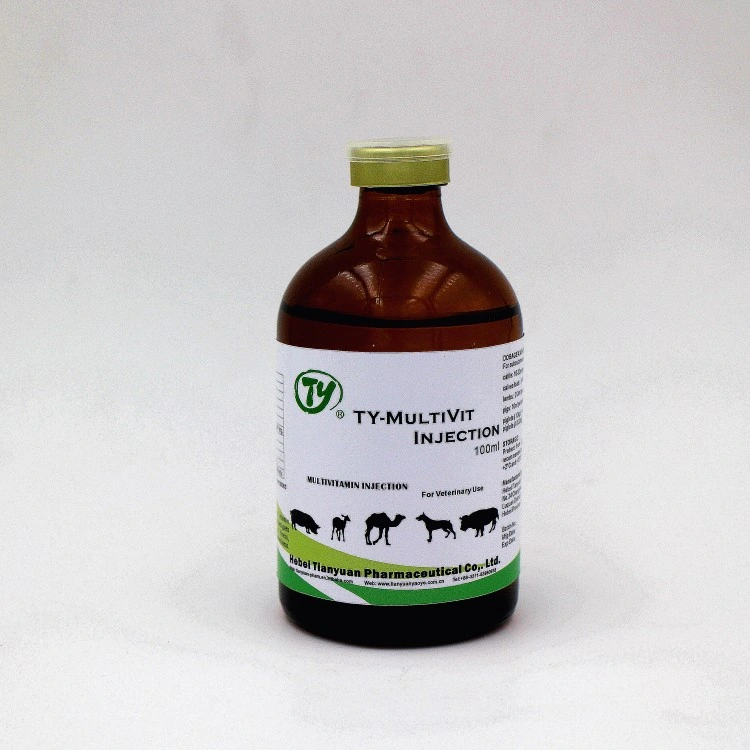 Factory Price Veterinary Medicine Multivitamin Injection for Animal