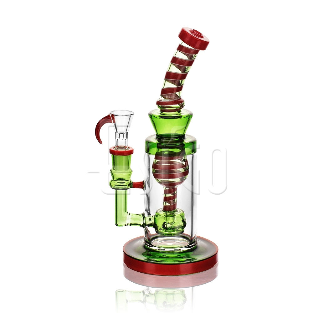 Essigo Neue Designs Großhandelspreis USA Farben Kreatives Glas Rauchen Rohr Shisha Hookah Öl DAB Rig Glas Wasserpfeife mit Farblich Passende Schüssel