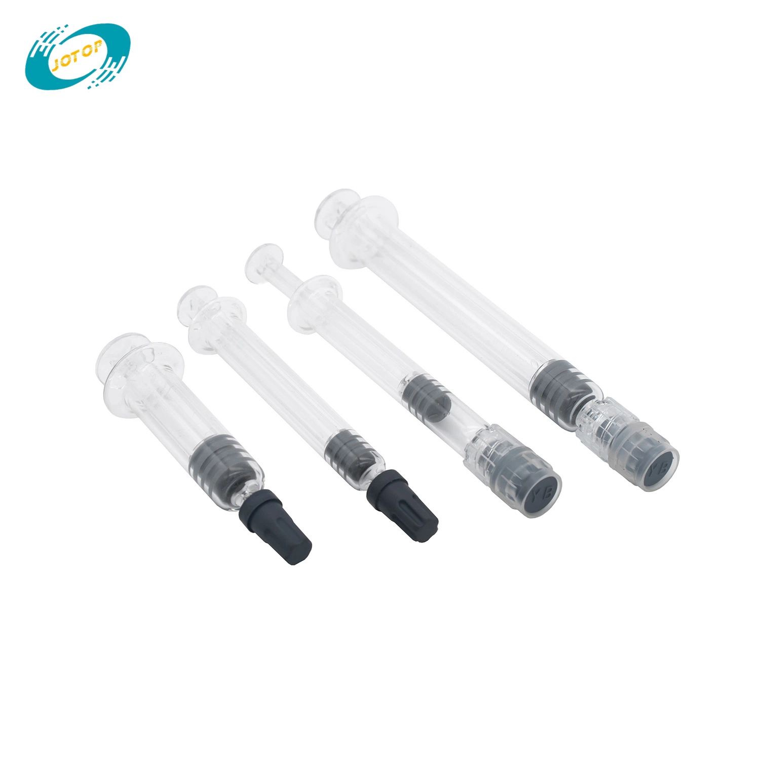 Disposable Prefilled Luer Lock Glass Syringe Without Needle