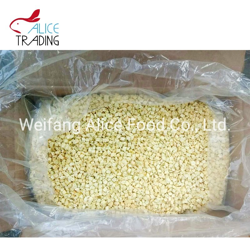 China Wholesale/Supplier bocadillos saludables conservas de frutas manzana deshidratada Dried Apple cubos