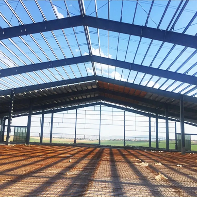 Light Weight Prefabricated Steel Structure Metal Frame Workshop Warehouse Building