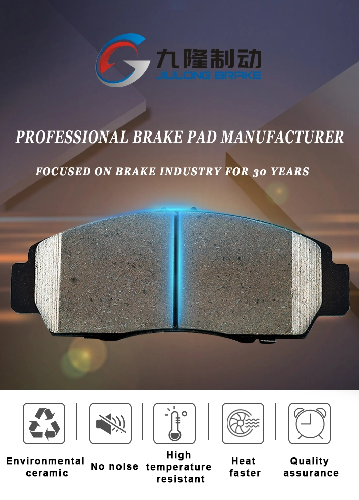 Popular Auto Car Parts Disc Brake Pads for Man Apply to Toyot (D1879/04466-48160) Ahigh Quality Ceramic ISO9001