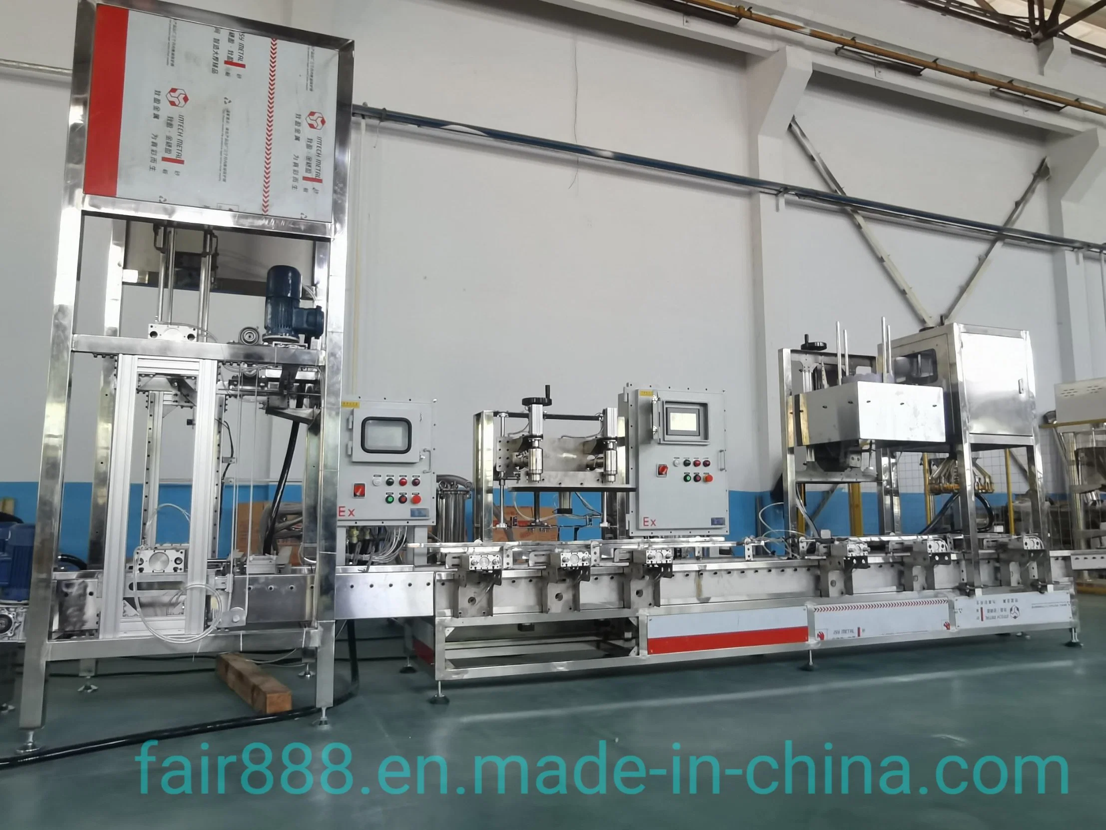 Aautomatic Filling Machine for High Viscosity Liquid Chemicals