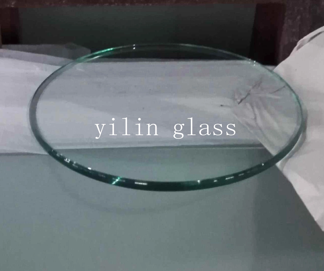 Round Edge Tempered Glass Top with ANSI Certificate