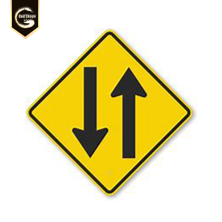 GS Road Safety Warning Traffic Signs and Meanings Arrow Directioanl Sign-0418e