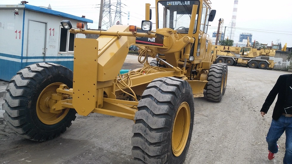 Used Motor Grader Cat 140h in Excellent Condition with Reasonable Price, Used Caterpillar All Series Motor Graders Available on Sale Plus 1 Year Warranty