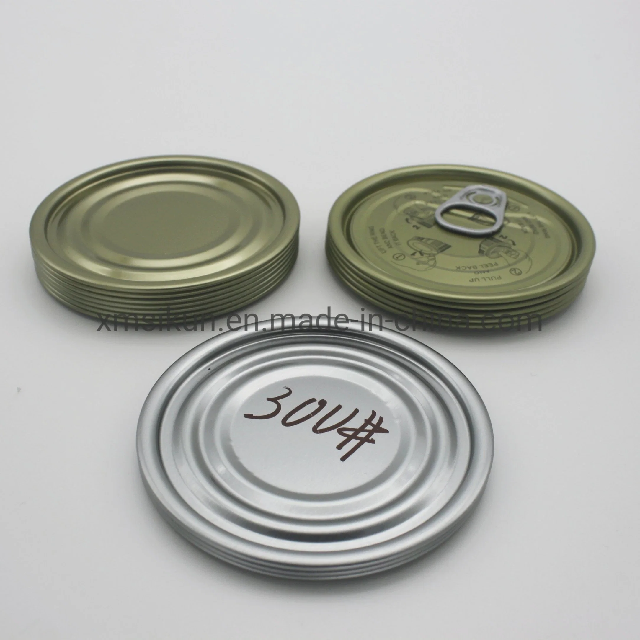 High-Quality300# Aluminum Peeling Easy Opening Foil Sealing Cover Color and Size Can Be Customized