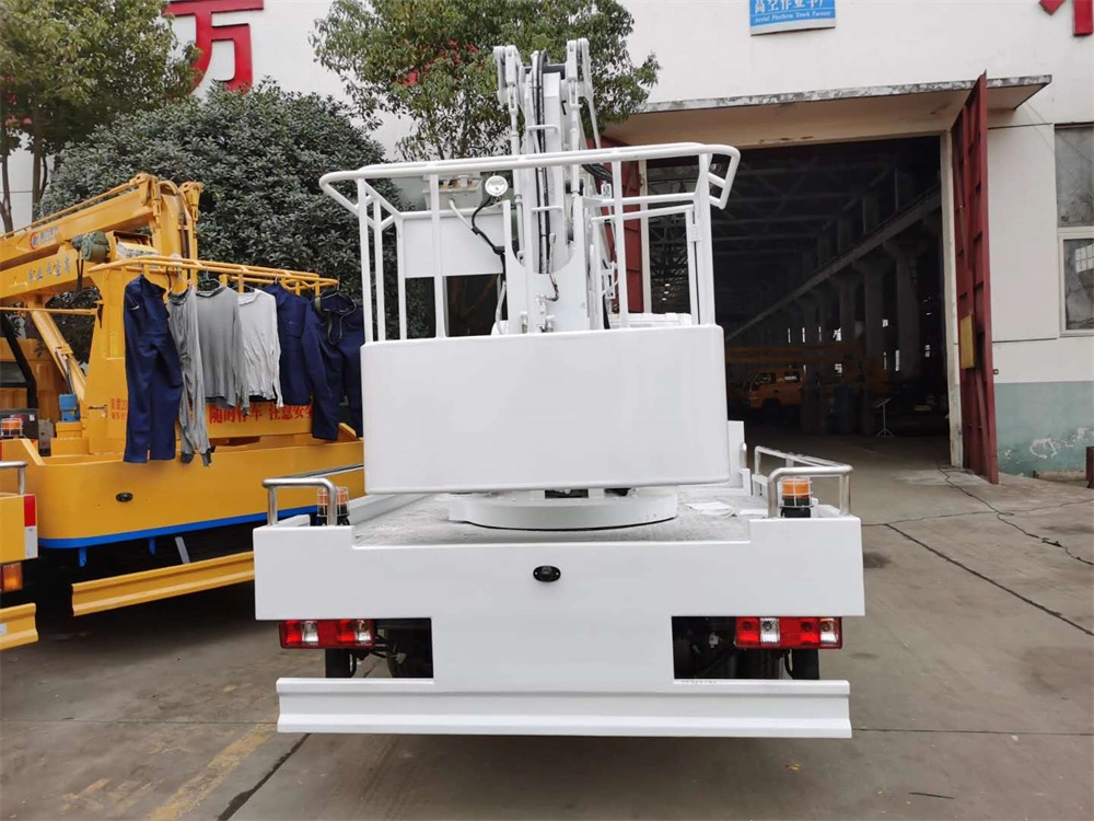 FAW 13m 16m 13meter 16meter Folding Boom Man Lift Truck for High Altitude Operation