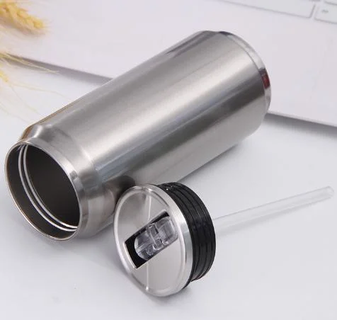 Wholesale/Supplier Double Wall Stainless Steel Cup Sublimation Blank Cola Shape Vacuum Cans Sport Water Bottle