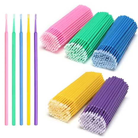 Dental Consumable Supplies Micro Makeup Brush Miniature Cleaning Stick Disposable Microcoater