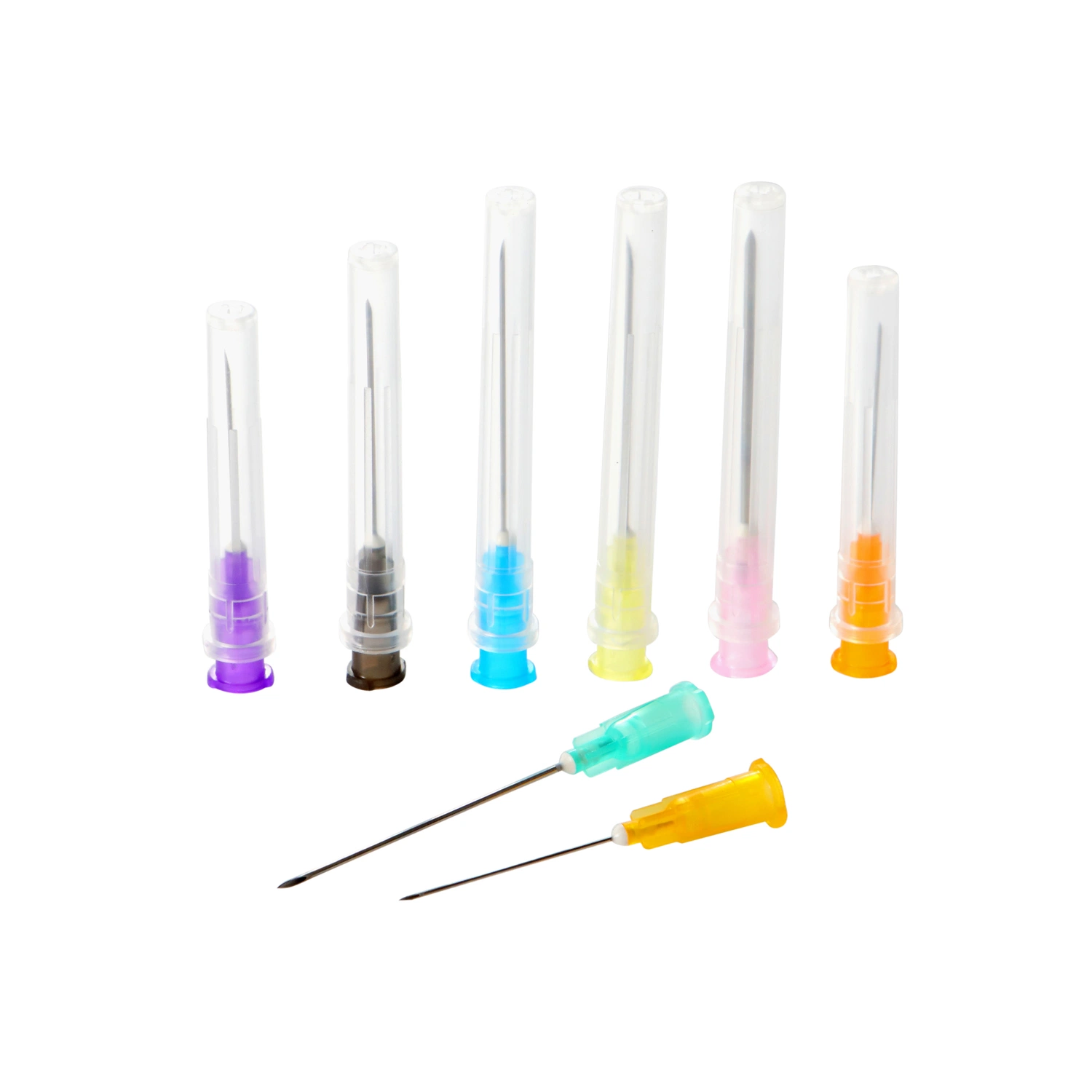 Agulha estéril descartável para seringa hipodérmica de insulina estéril com CE.