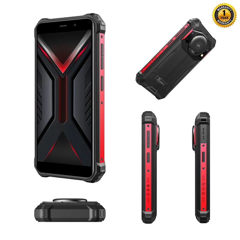 Fossibot Schnelle Aufladung Durable Android12 WiFi Bluetooth Rugged Smartphone 3,5W Lautsprecher 4GB+64GB Speicher