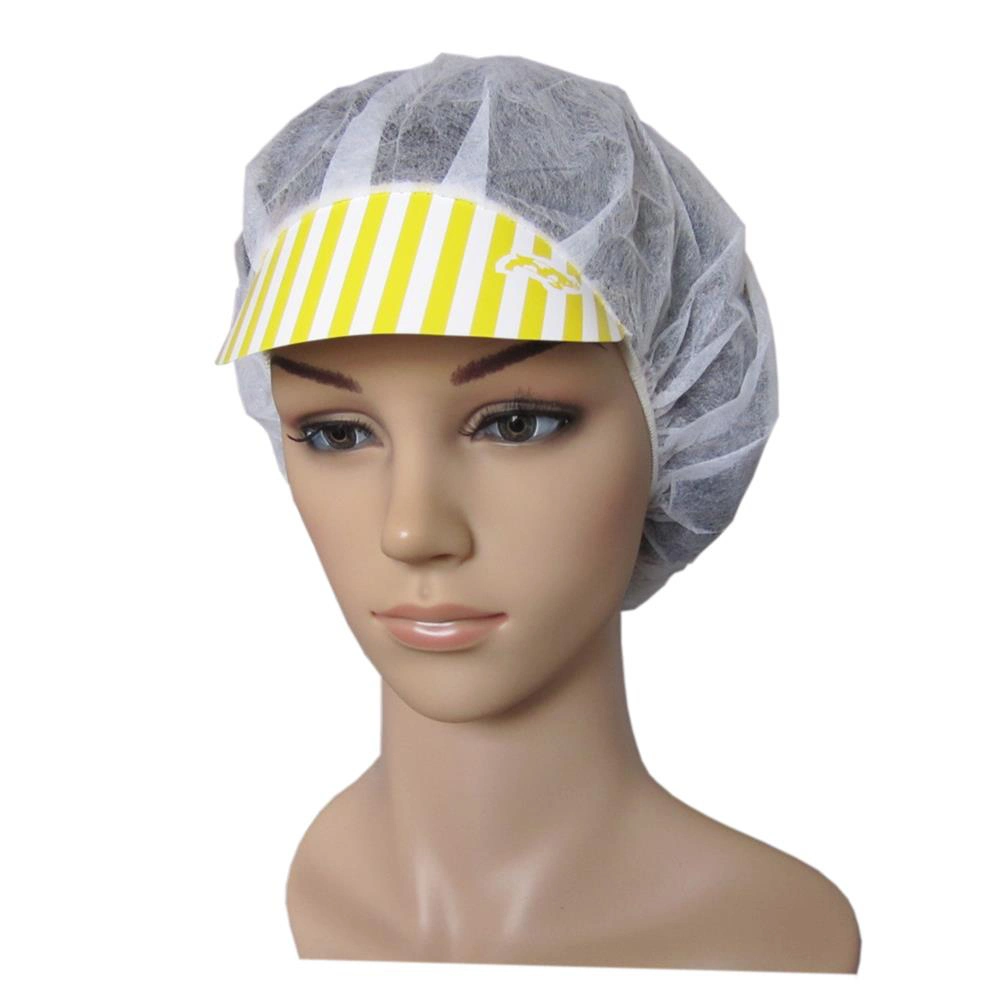 Wholesale/Supplier Disposable Nonwoven Work Cap for Woman Snood Cap