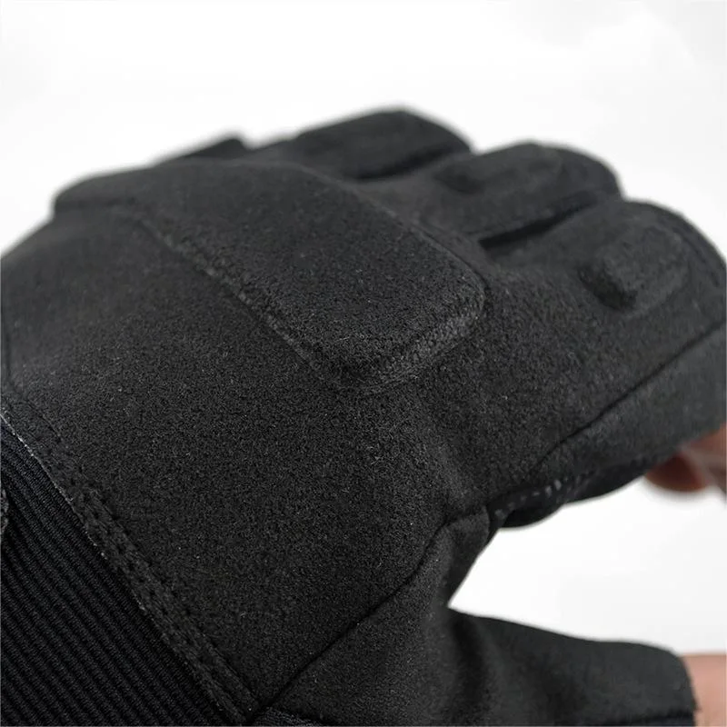 Sports PVC Latex Disposal Work Cotton Leather Warm Riding Gloves