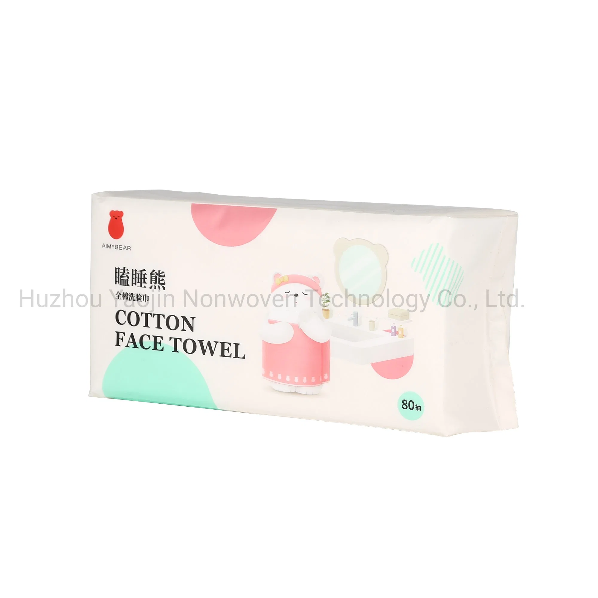 China Disposable Cotton Tissue Soft Touch Dry Wet Facial Towel Wholesale/Supplier Price 100% Natural Cotton Tissue Supplier