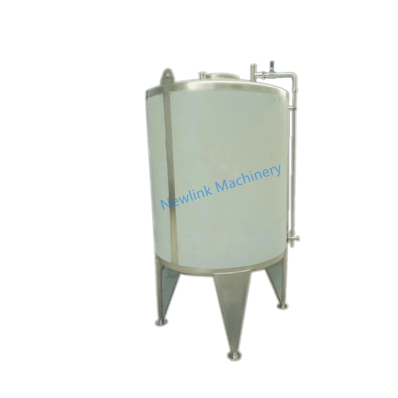 Stainless Steel Chemical Fruit Juice Jacketed Liquid Mixing Tank