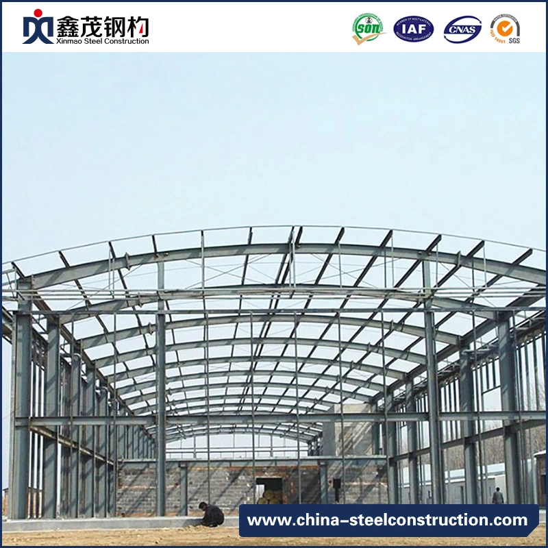 La construcción de acero prefabricada de construcción con una instalación rápida y eficiente costo