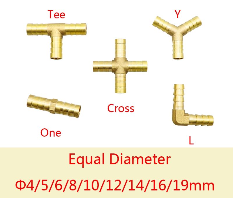 ASB-Messing-Fittings, Stecker- auf Innengewinde, pneumatische Teilekupplung Gerader Adapter Für Wasseranschluss Mit Gleichem Reduzierstück