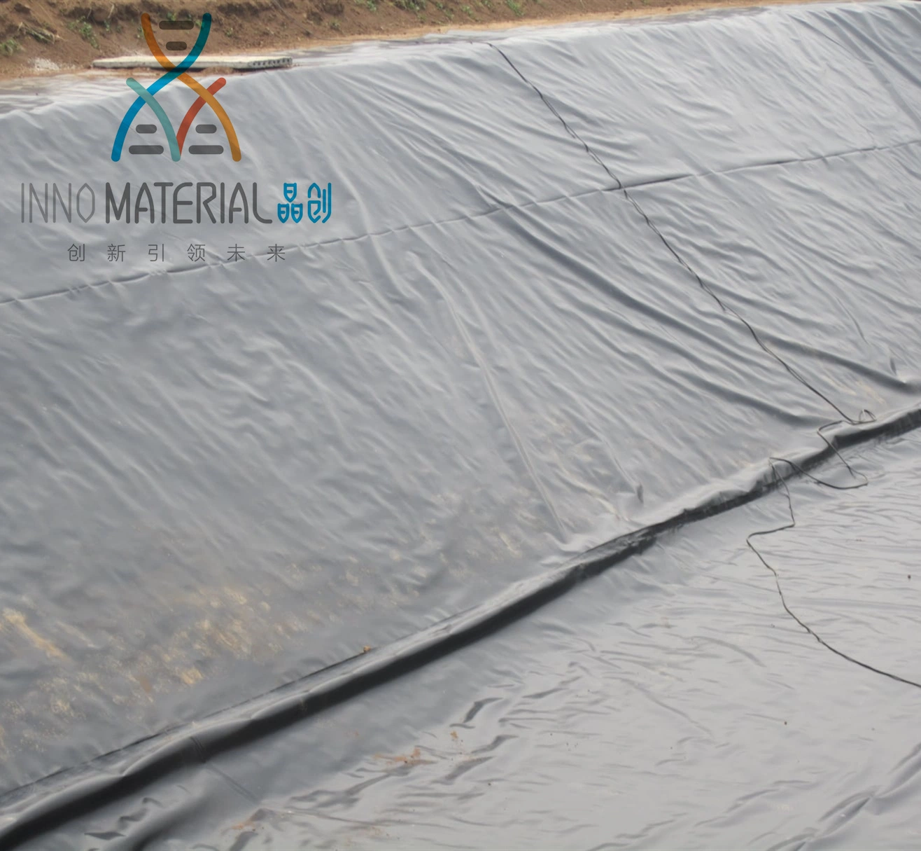 100% Virgin Material ASTM Impermeable Smooth Dam Linertextured Waterproof Material HDPE Geomembrane for Agriculture/Dam/Landfill/Tailing Dam/Reservoir / /Mining