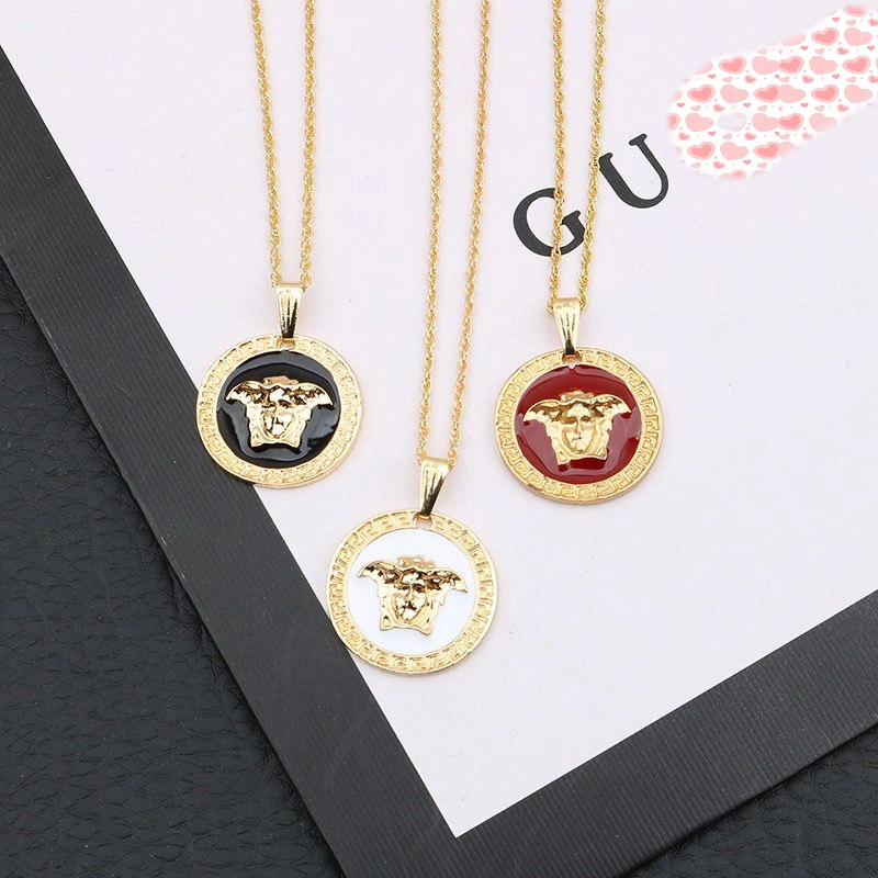 Wholesale/Supplier Luxury New Designer Replicas Necklace Jewelry Brass Silver Material