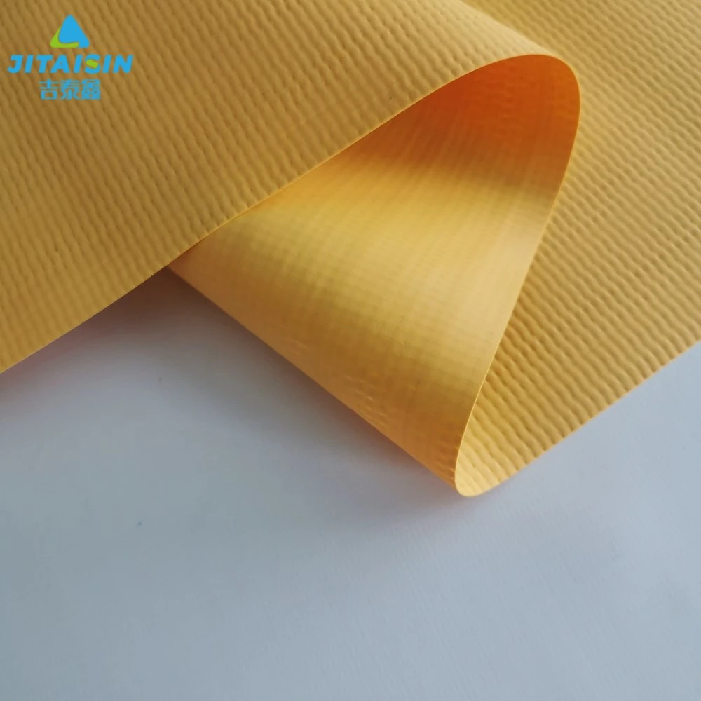 PVC Tarpaulin Woven Coated Fabric Plastic Sheet for Roofing Cover