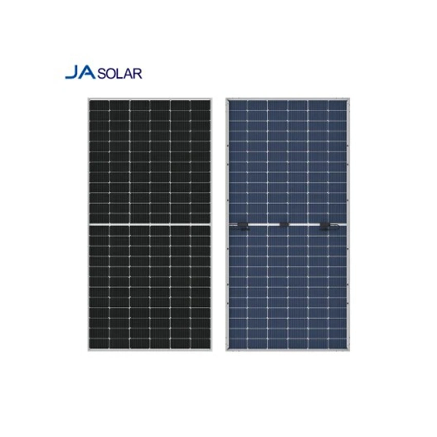 Ja Fotovoltaica 550W techo Mono Solar Panel 555W 530W 540W Paneles monocristalinos para sistema de Energía Solar